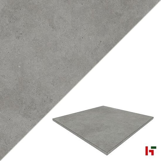Keramische tegels - Elysian, Keramische Terrastegel Gris Catalan 80 x 80 x 2 cm - Mirage