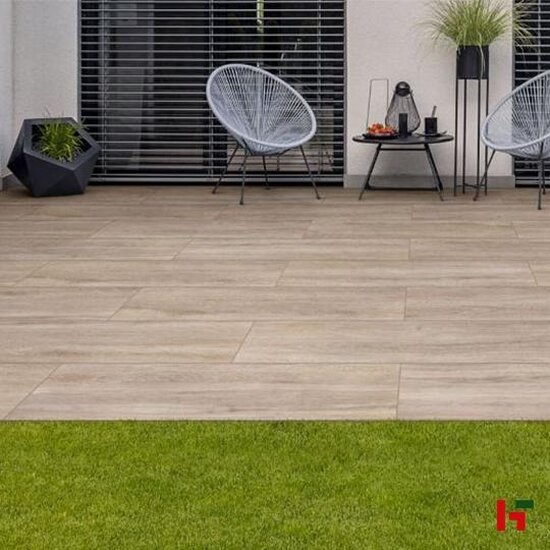 Keramische tegels - TwentyGres Parket, Keramische Terrastegel Tortora 120,8 x 30 x 2 cm - MBI