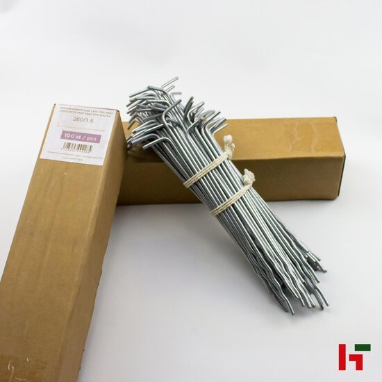 Verankering - Spouwanker 100 st LHS 180 mm 3,5 mm - Private label