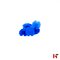 Isolatie - ISO clips Blauw 100 st