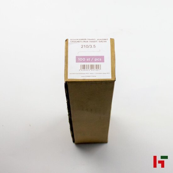 Verankering - Spouwanker 100 st Traditioneel 210 mm 3,5 mm - Private label
