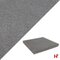 Gecoate betontegels - Terrastegel Gecoat - Lichte structuur Ieper Antraciet Genuanceerd 40 x 40 x 3,7 cm - Rodal
