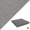 Gecoate betontegels - Terrastegel Gecoat - Vlak Ieper Antraciet Genuanceerd 40 x 40 x 3,7 cm - Rodal
