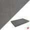 Gecoate betontegels - Terrastegel Gecoat - Vlak Ieper Antraciet Genuanceerd 60 x 60 x 4,1 cm - Rodal