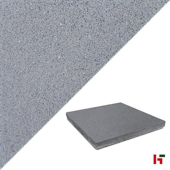 Gecoate betontegels - Terrastegel Gecoat - Vlak Bern Grijs 40 x 40 x 3,7 cm - Rodal