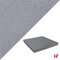 Gecoate betontegels - Terrastegel Gecoat - Vlak Grijs 60 x 60 x 4,0 cm - Rodal