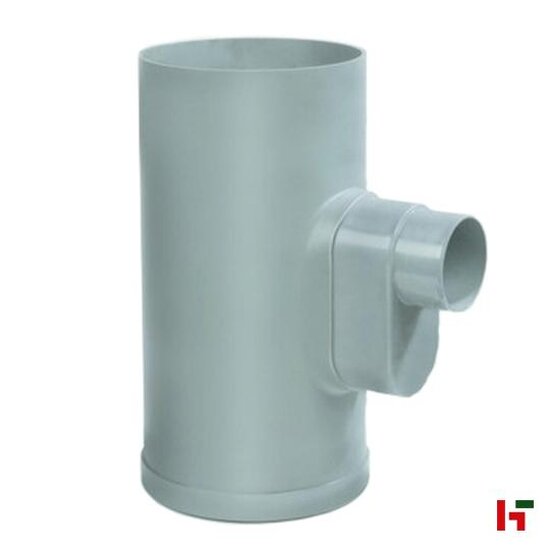 Riolering & sanitair - PVC Sifonput Grijs 1000 mm 1x125mm + 1x110mm Ø250mm - Private label