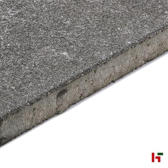 Gecoate betontegels - GeoProArte® Stones, Gecoate Terrastegel Belgian Blue Dark 100 x 100 x 6 cm - MBI