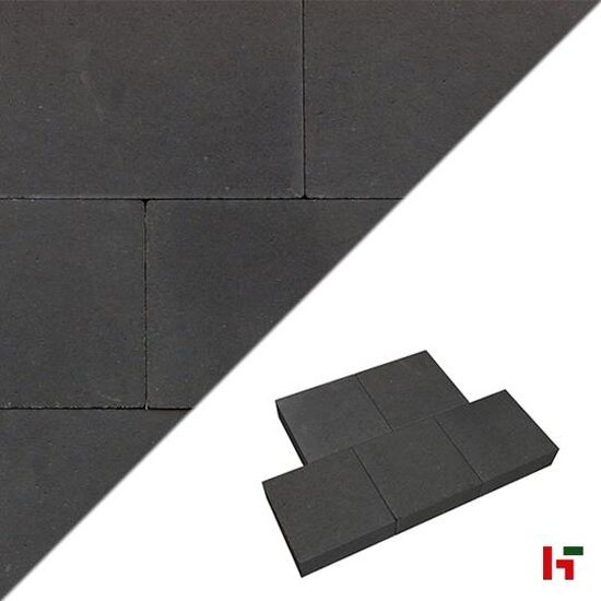 Betonklinkers - Carreau, Betonklinker Carbon Intense 20 x 20 x 6 cm - Stone & Style