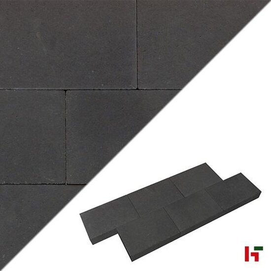 Betonklinkers - Carreau, Betonklinker Carbon Intense 30 x 20 x 6 cm - Stone & Style