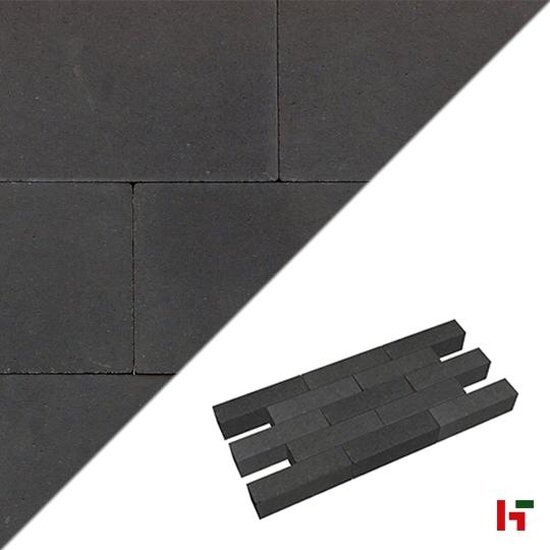 Betonklinkers - Carreau, Betonklinker Carbon Intense 20 x 5 x 6 cm - Stone & Style