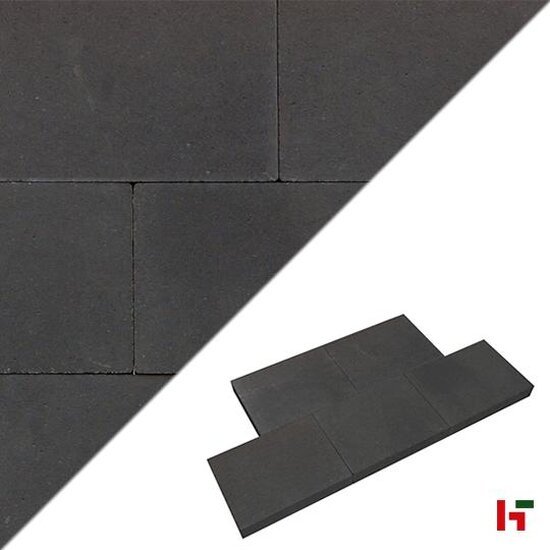 Betonklinkers - Carreau, Betonklinker Carbon Intense 40 x 30 x 6 cm - Stone & Style