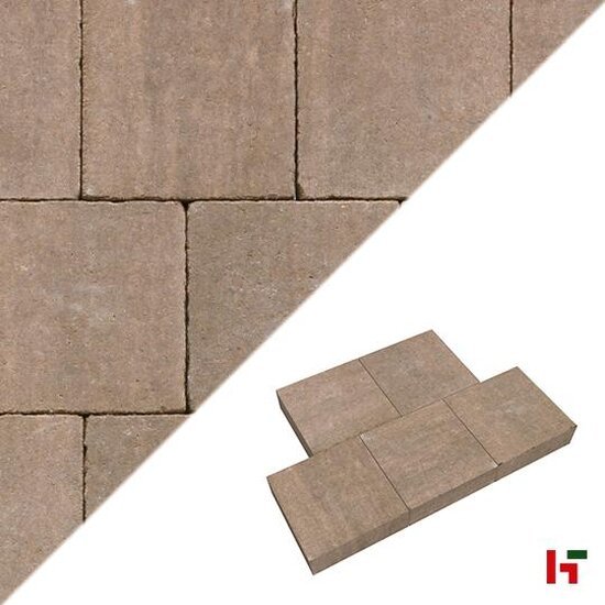 Betonklinkers - Carreau, Betonklinker Mocca Dust 20 x 20 x 6 cm - Stone & Style