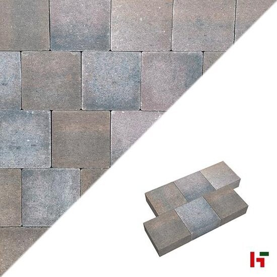 Betonklinkers - Carreau, Betonklinker Mosaique Intense 15 x 15 x 6 cm - Stone & Style