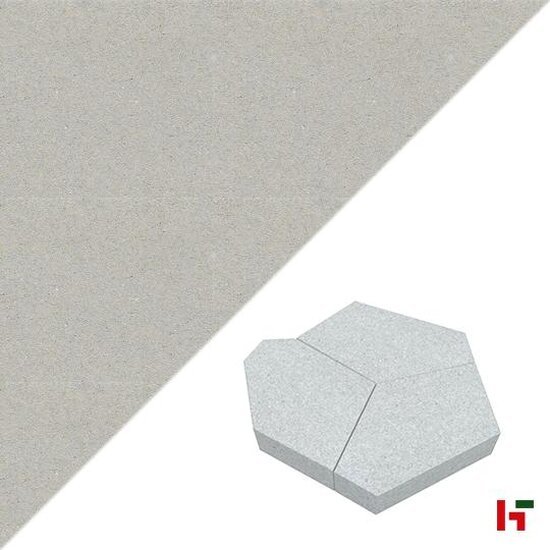 Betontegels - Carreau + Multiformaat Grijs Quilt x 10 cm - Stone & Style
