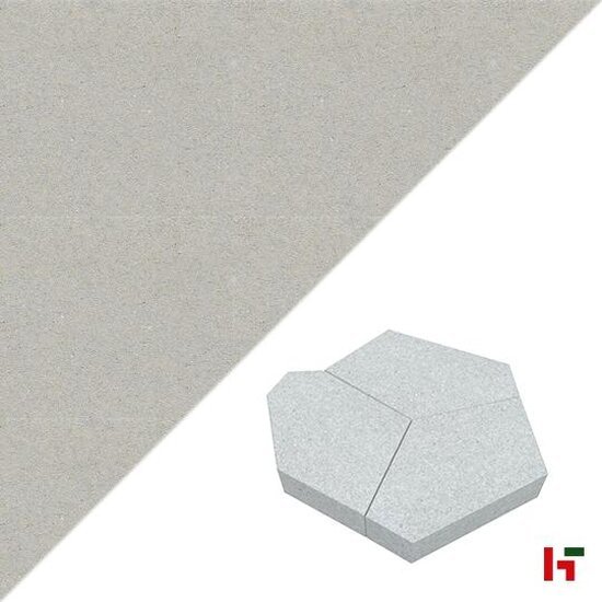 Betontegels - Carreau, Multiformaat Grijs Quilt x 10 cm - Stone & Style