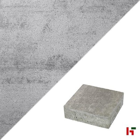 Betonklinkers - Infinito Comfort, Betonklinker Nuance Light Grey 20 x 20 x 6 cm - Marlux