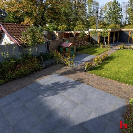 GeoCeramica - GeoCeramica, Evoque Fumo 80 x 80 x 4 cm - MBI