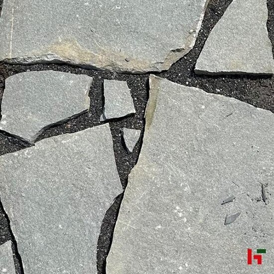 Natuursteentegels - Kavalas, Natuursteen Flagstone - Kalksteen L - 50 kg/m² - 3-5 st/m² - 2-3 cm dik - Private label