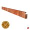 Afboording - Cortenedge afboording, Recht Gezet 290 mm 3 mm 2200 mm - Private label