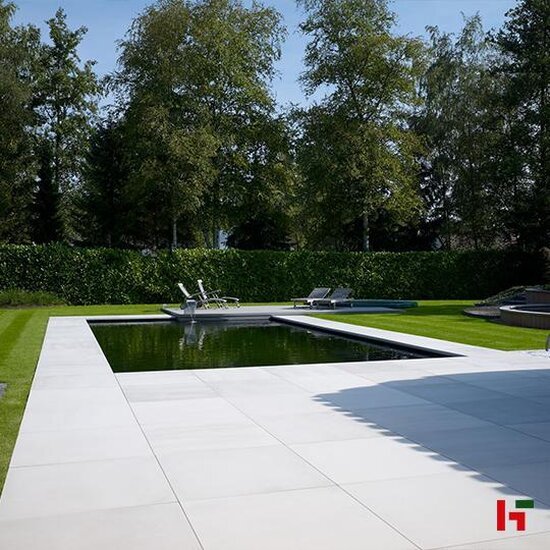Betontegels - Megasmooth, Megategel Cream Velvet 100 x 100 x 10 cm - Stone & Style