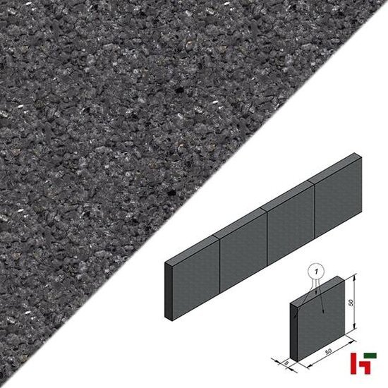 Palissades - Rockstone Palissadeband Diamond Intense 50 x 8 cm 50 cm - Stone & Style