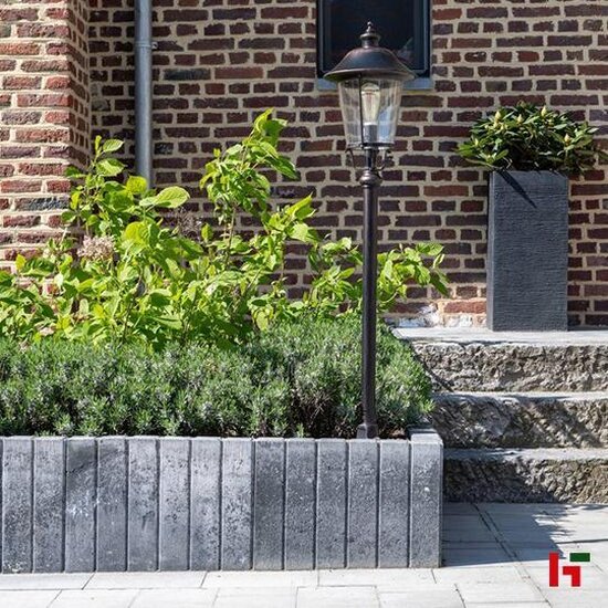 Palissades - Palissadeband "Recht" Zwart 50 x 6 cm 35 cm - Private label