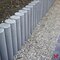 Palissades - Ronde palissade Grijs 200 cm Ø 20 cm - Private label