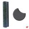 Palissades - Ronde palissade Zwart 150 cm Ø 20 cm - Private label