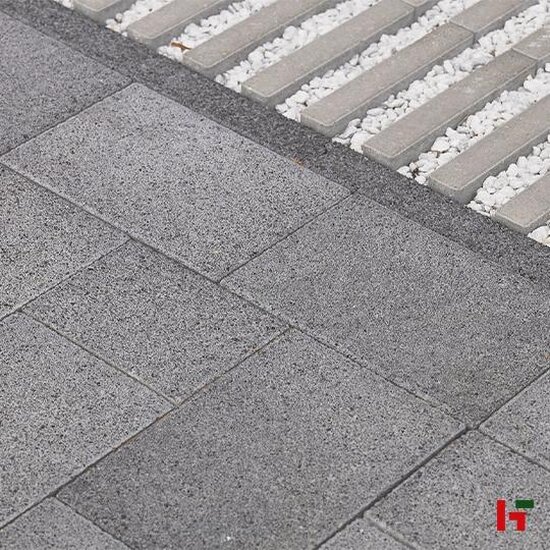 Boordstenen - Rockstone Boordsteen Dark Intense 100 x 6 x 20 cm - Stone & Style