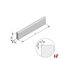 Boordstenen - Rockstone Boordsteen Silver Light Intens 100 x 6 x 20 cm - Stone & Style