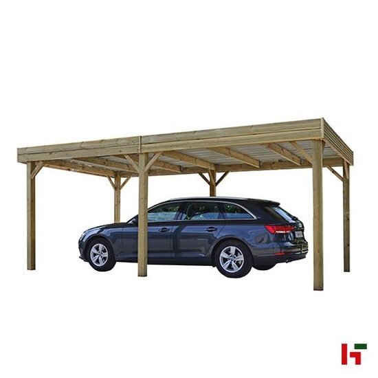 Houten carports - Carport, Miro - 3000 x 6000 mm  - Cartri