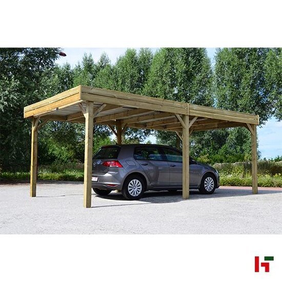 Houten carports - Carport, Miro - 3000 x 6000 mm  - Cartri