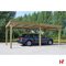 Houten carports - Carport, Verso - 3000 x 6000 mm  - Cartri