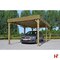 Houten carports - Carport, Verso - 3000 x 6000 mm  - Cartri