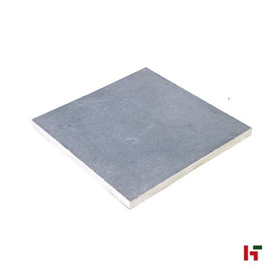 Natuursteentegels - Bluestone H51 Hardsteen, Natuursteen Terrastegel Gezandstraald - Blauwsteen 60 x 60 x 3 cm - Private label