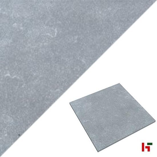 Natuursteentegels - Bluestone H51 Hardsteen, Natuursteen Terrastegel Gezandstraald - Blauwsteen 80 x 80 x 3 cm - Private label