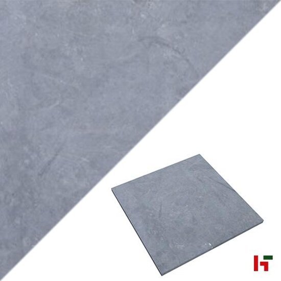 Natuursteentegels - Bluestone H51 Hardsteen, Natuursteen Terrastegel Geschuurd - Blauwsteen 80 x 80 x 3 cm - Private label