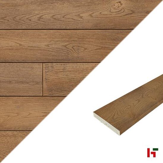 Composiet terrasplanken - Millboard, Enhanced Grain 3600x176x32mm - Kunststof Terrasplank Coppered Oak - Millboard