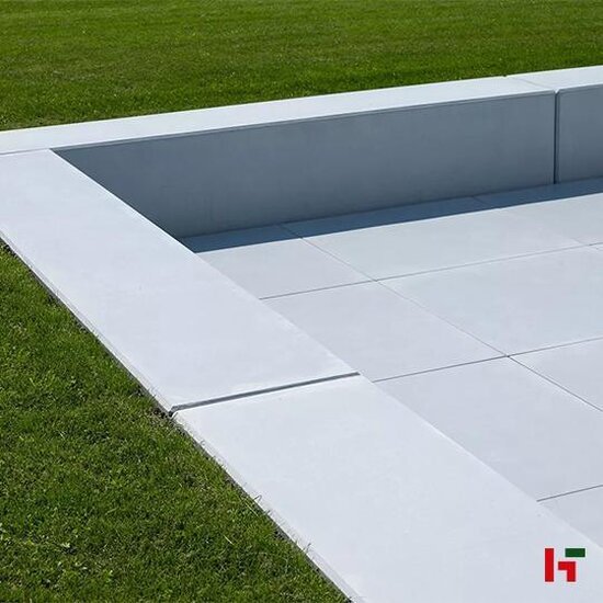Tuinmeubilair - Beam Straight Grey Velvet 60 cm 100 x 40 cm - Stone & Style
