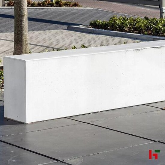 Tuinmeubilair - Beam Straight Cream Velvet 60 cm 200 x 40 cm - Stone & Style