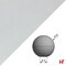 Tuinmeubilair - Parti-Sphere Smooth Cream Velvet 40 cm 60 cm - Stone & Style