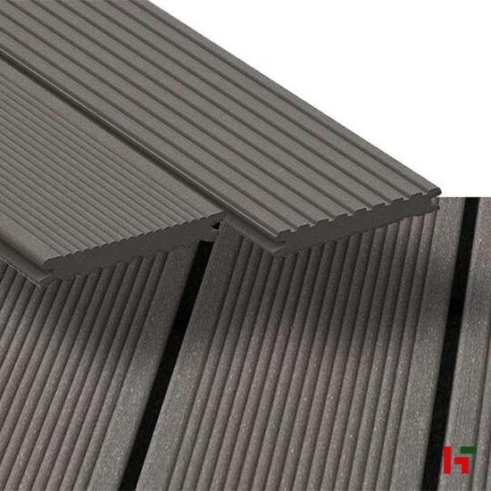 Composiet terrasplanken - Megawood, Classic 21x145mm - Composiet terrasplanken Leigrijs 480cm - Megawood
