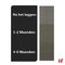 Composiet terrasplanken - Megawood, Classic 21x145mm - Composiet terrasplanken Leigrijs 540cm - Megawood