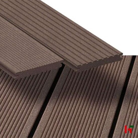 Composiet terrasplanken - Megawood, Classic 21x145mm - Composiet terrasplanken Lavabruin 300cm - Megawood
