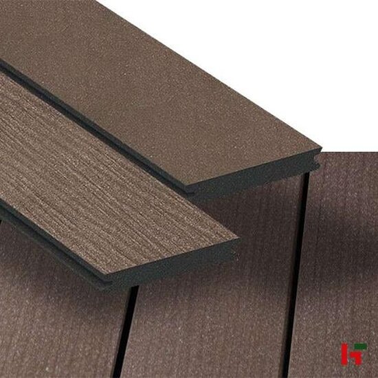 Composiet terrasplanken - Megawood, Premium Plus 21x145mm - Composiet terrasplanken Lavabruin 420cm - Megawood