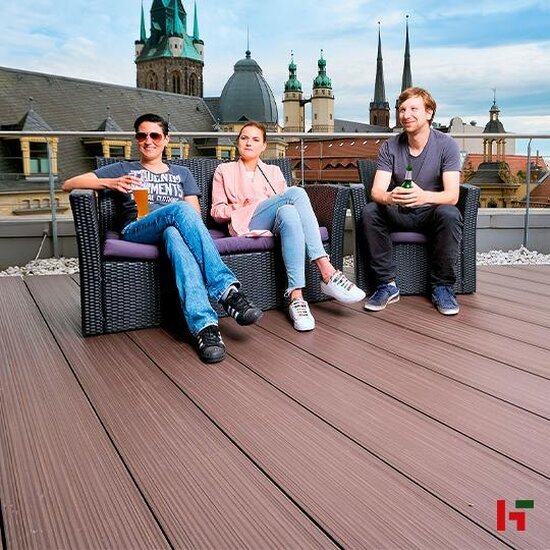Composiet terrasplanken - Megawood, Dynum Jumbo 25x293mm - Composiet terrasplanken Cardamom 600cm - Megawood