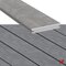 Composiet terrasplanken - Megawood, Delta 21x145mm - Composiet terrasplanken Sel gris 420cm - Megawood