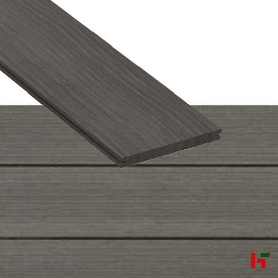 Composiet terrasplanken - EasyDeck, Glacier 16x193mm - Composiet terrasplanken Grafiet 400cm - Megawood