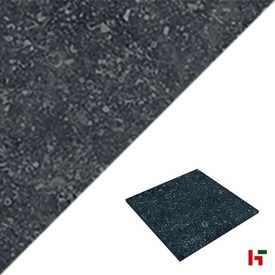Keramische tegels - Brussels, Keramische Terrastegel Black 60 x 60 x 2 cm - Coeck